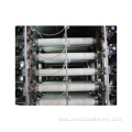 Vacuum belt dryer low-temperature continuous vacuum drying